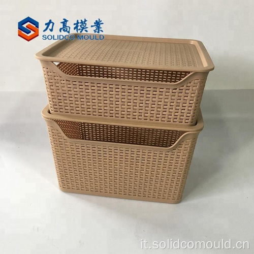 Stampo per contenitore da stoccaggio rattan stampo da stoccaggio rattan